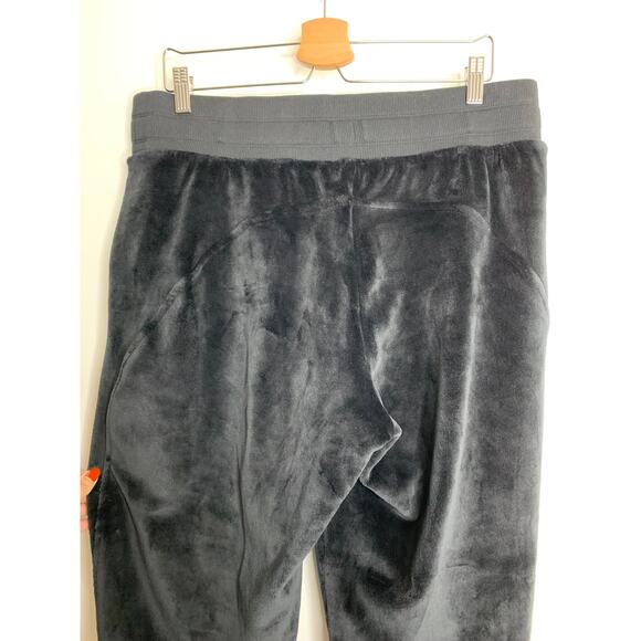 Athleta Recovery Cozy Jogger Pull On Black Velour Pull on Pants Womens XL - Picture 8 of 16